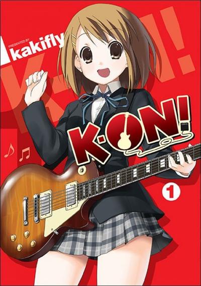 Okładka K-ON! tom 1