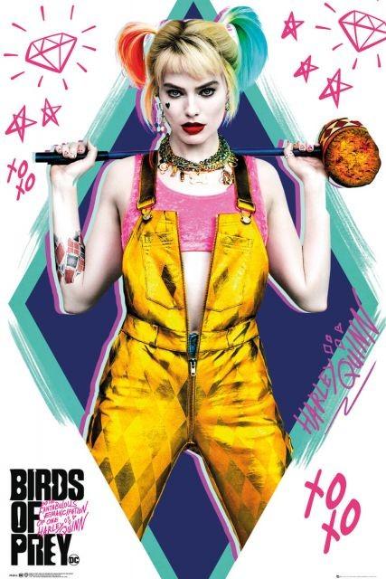 Duży plakat - Birds of Prey (Harley Quinn)