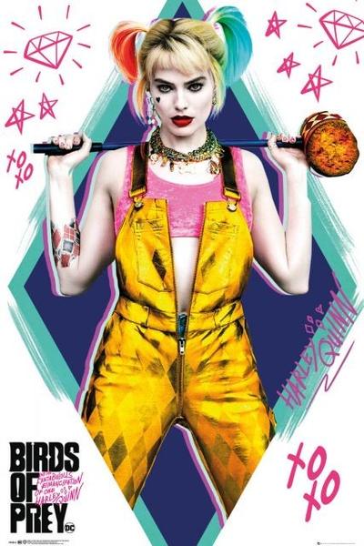 Duży plakat - Birds of Prey (Harley Quinn)