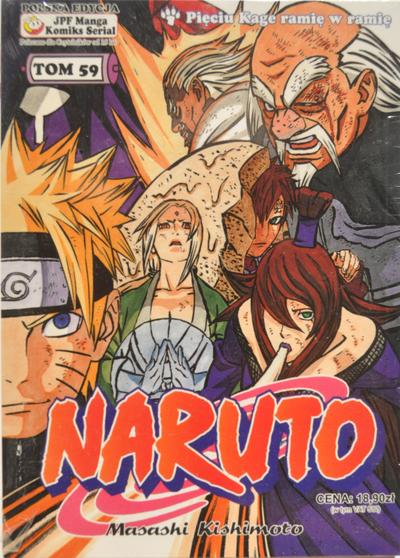 Okładka Naruto tom 59