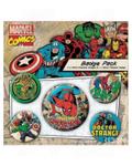 Zestaw przypinek - Marvel