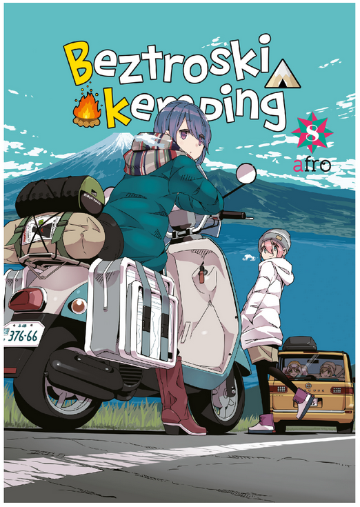 Okładka Beztroski kemping - Tom 8