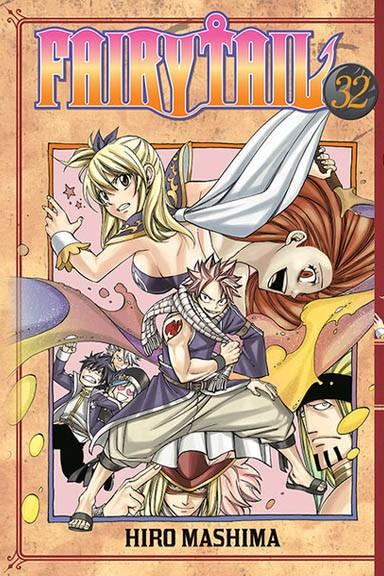 Okładka Fairy Tail tom 32