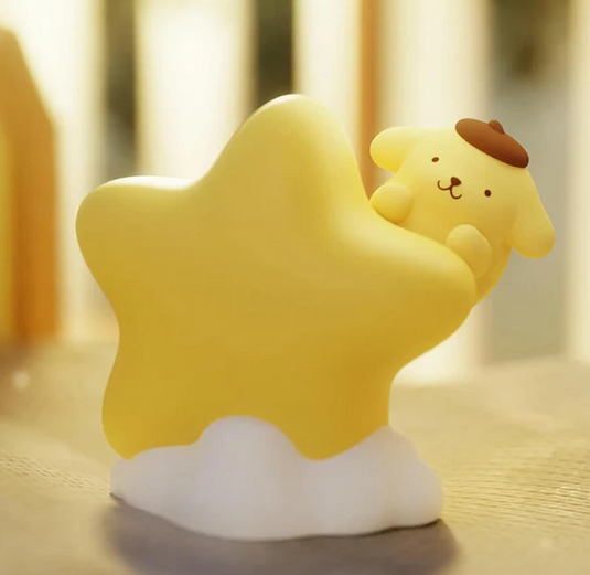 Mini lampka - Pompompurin (Peeking Behind Star ver.)