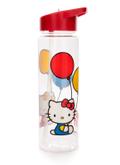 Bidon na wodę ze słomką - Hello Kitty Balloons
