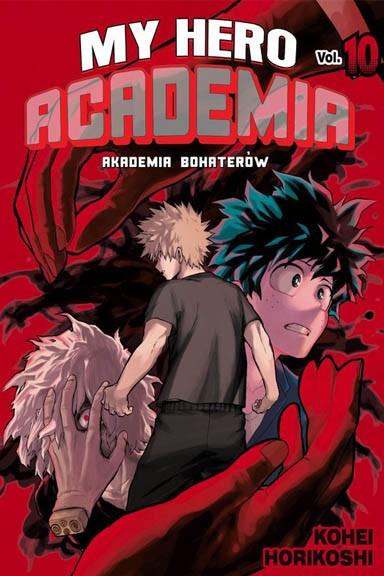 Okładka Boku no Hero Academia tom 10