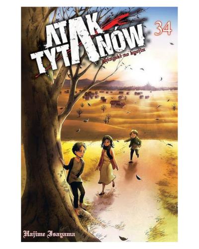 Okładka Attack On Titan Tom 34