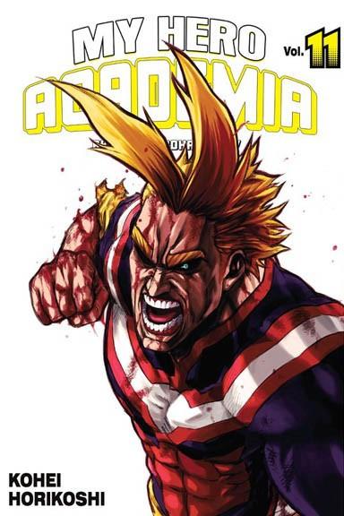 Okładka Boku no Hero Academia tom 11