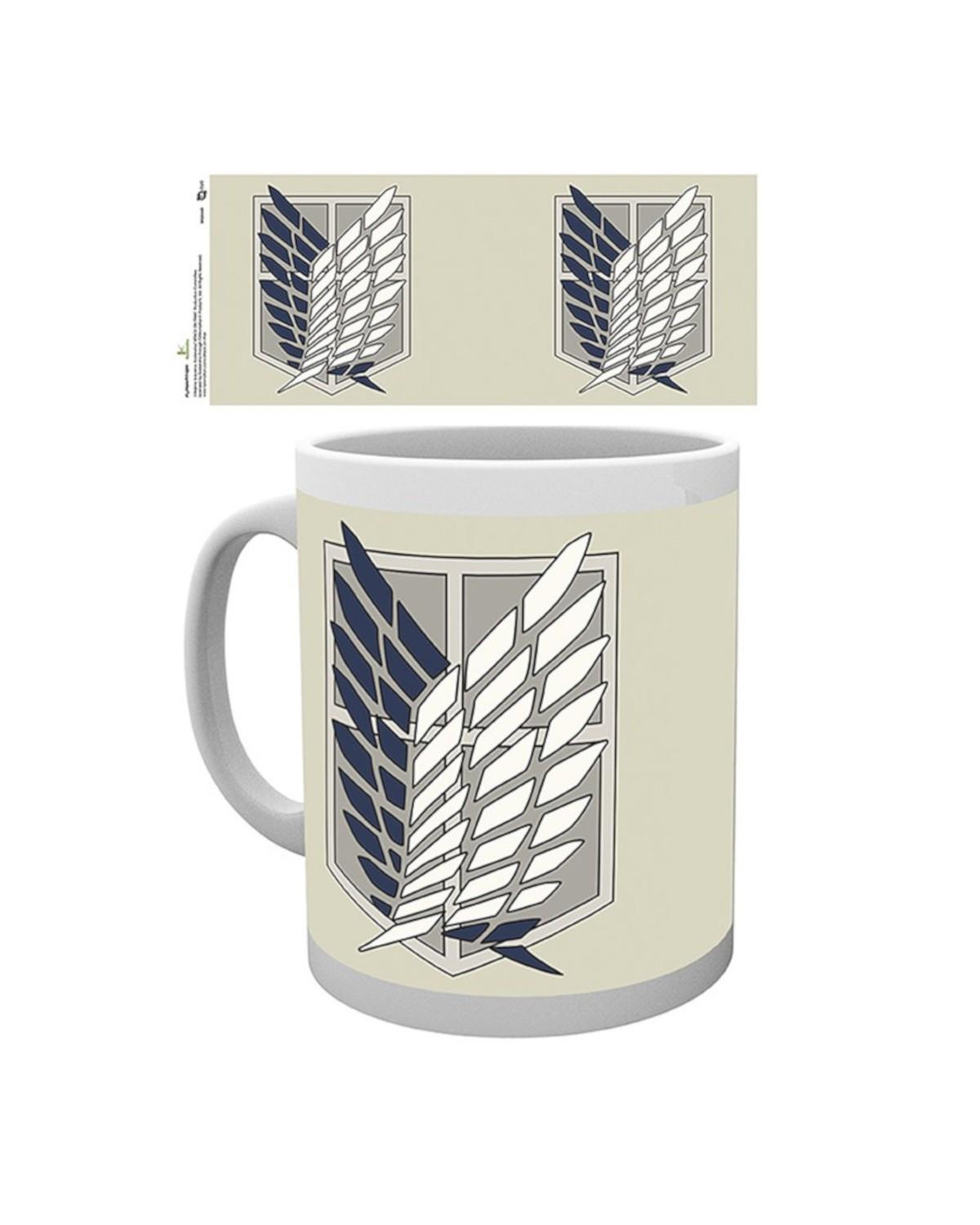 Kubek - Attack on Titan (logo)