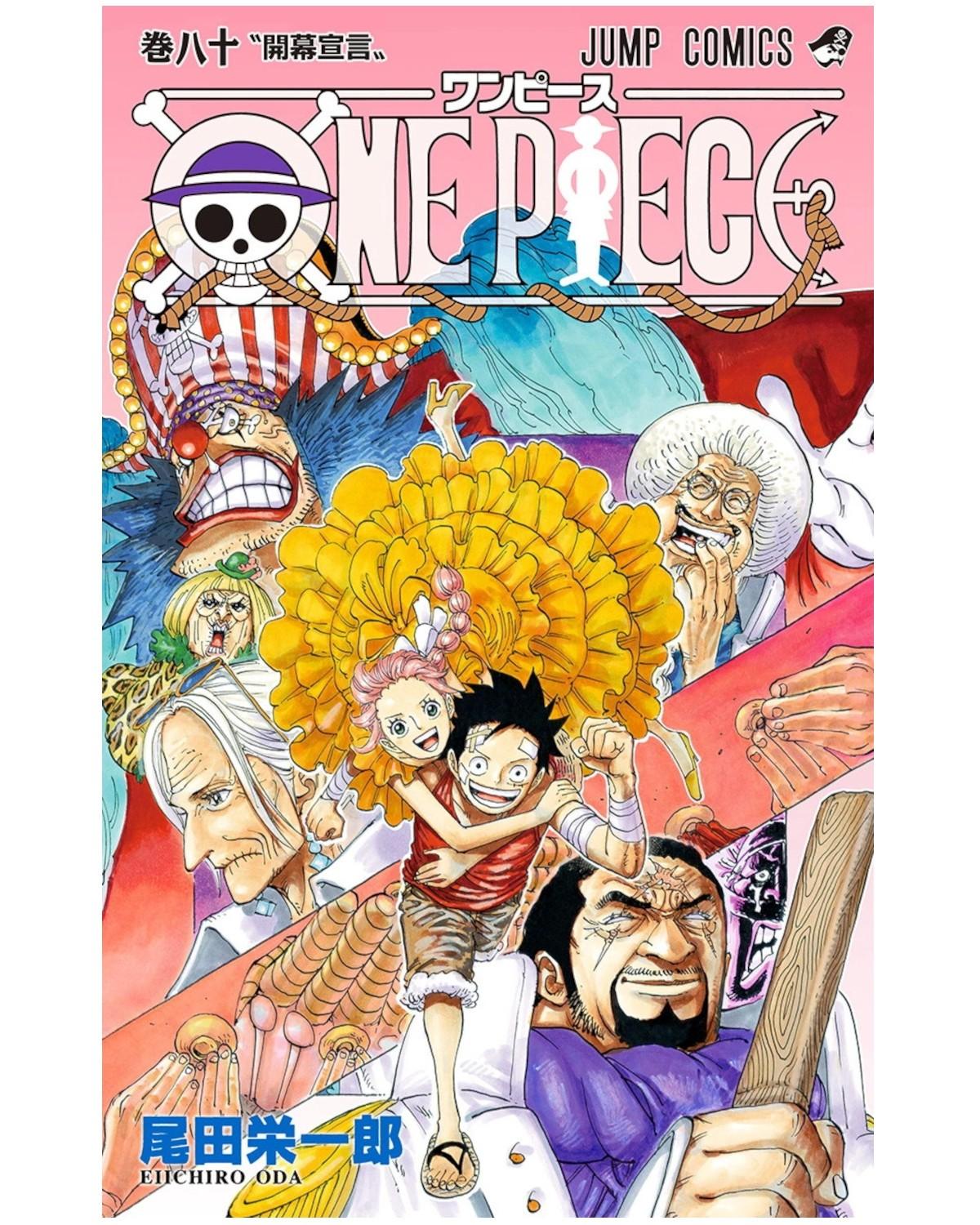Okładka One Piece tom 80