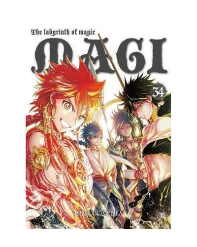 Okładka Magi: the labyrinth of magic - tom 34