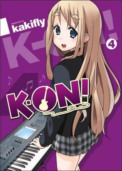 Okładka K-ON! tom 4