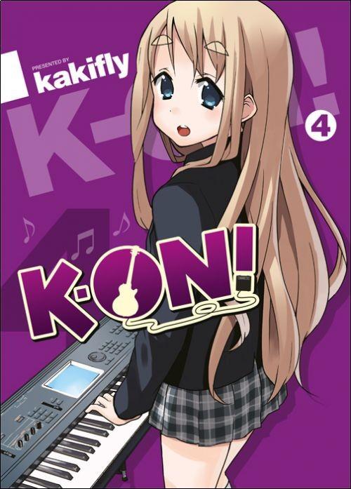 Okładka K-ON! tom 4