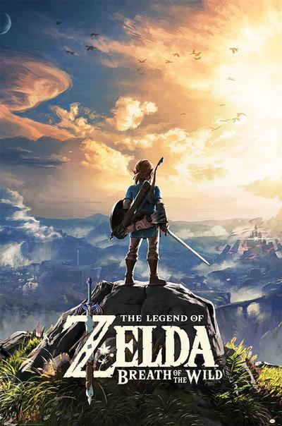 Duży plakat - The Legend Of Zelda