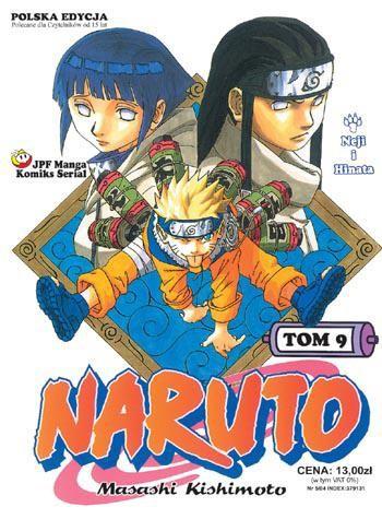 Okładka Naruto tom 9