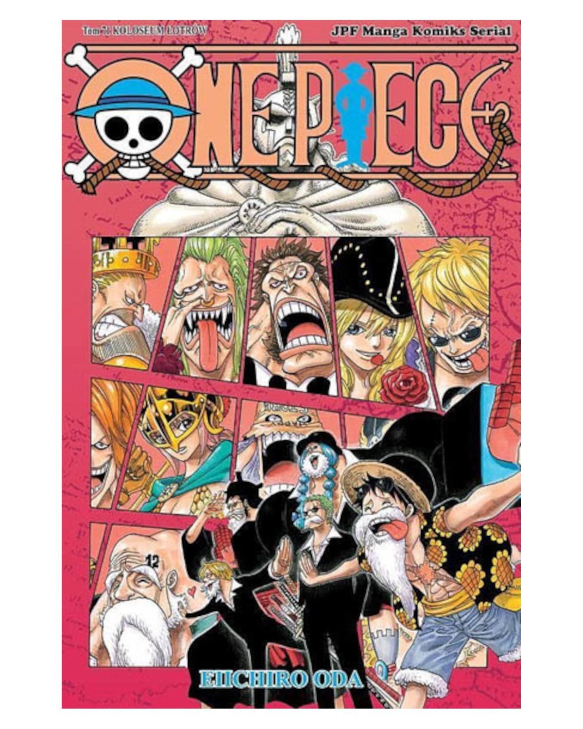 Okładka One Piece tom 71