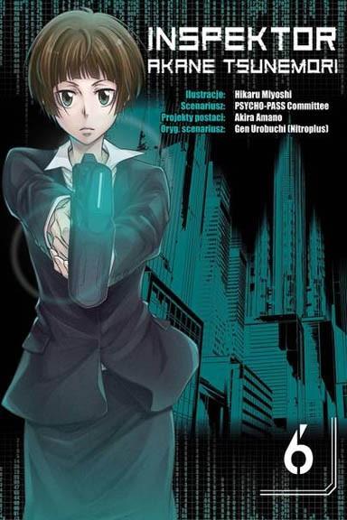 Okładka Inspektor Akane Tsunemori Tom 6