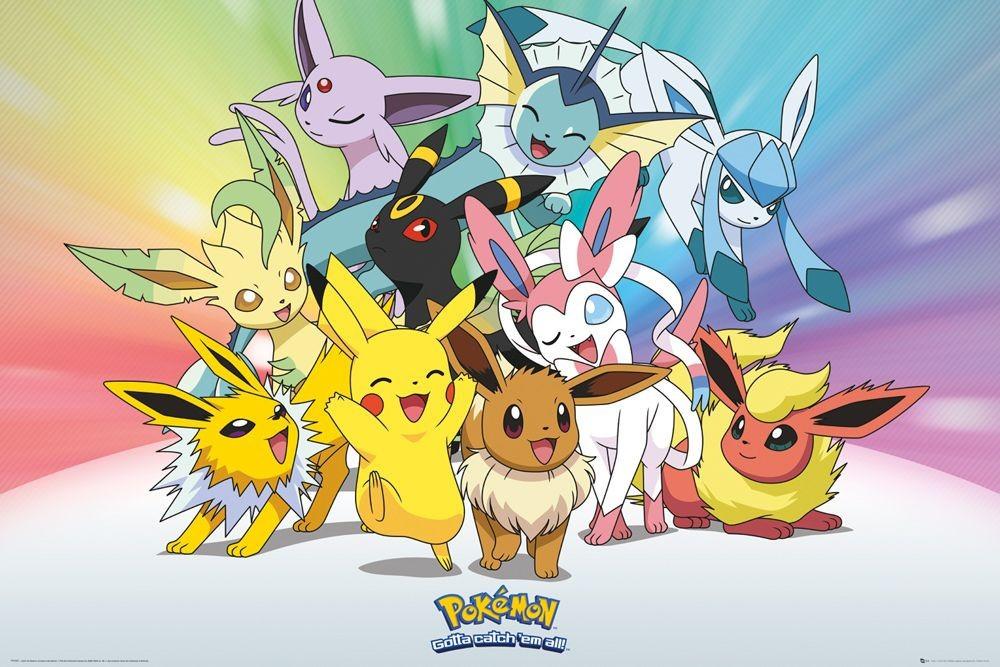Duży plakat - Pokemon v2