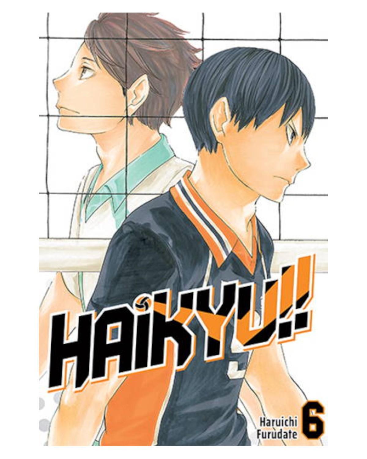 Okładka Haikyu!! - tom 6