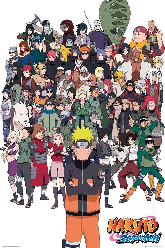 Duży plakat - Naruto