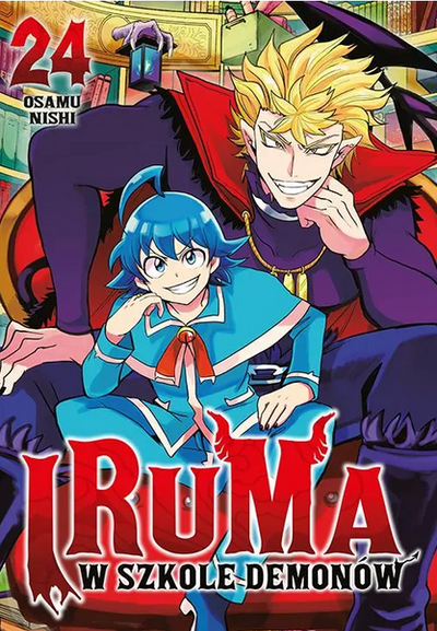 Okładka Iruma w szkole Demonów - tom 24