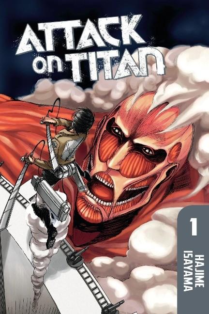 Okładka Attack on Titan - tom 1 (eng.)