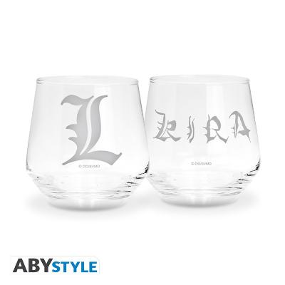 Zestaw szklanek - Kira & L (Death Note)
