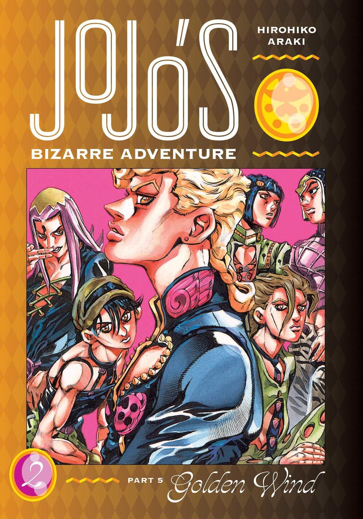 Okładka Jojo Bizzare Adventure part 5 (eng.) - tom 2