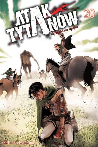 Okładka Attack on Titan tom 20
