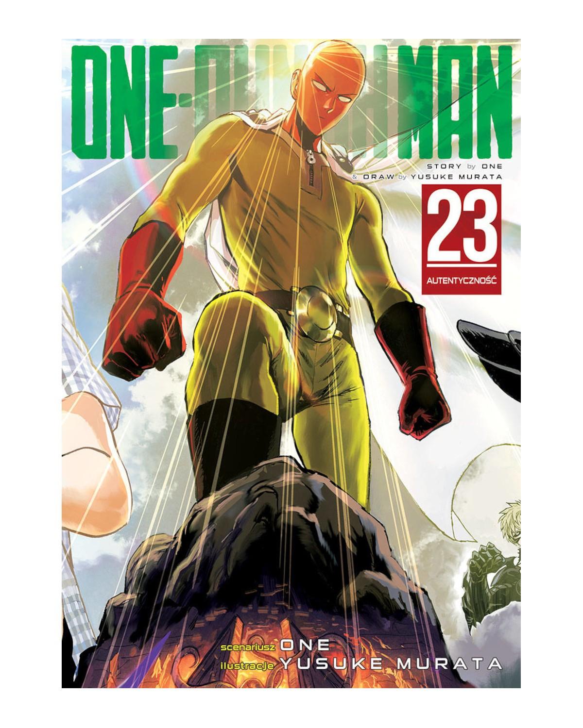 Okładka One Punch Man tom 23