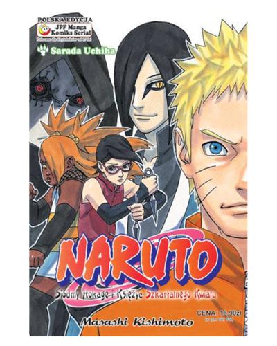 Okładka Naruto: Siódmy Hokage i Księżyc Szkarłatnego Kwiatu