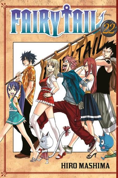Okładka Fairy Tail tom 22