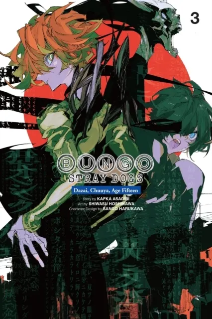 Okładka Bungo Stray Dogs - Dazai, Chuuya, age 15 - tom 3 (eng.)