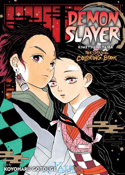 Okładka The Official Coloring book - Demon Slayer - tom 1 (eng.)
