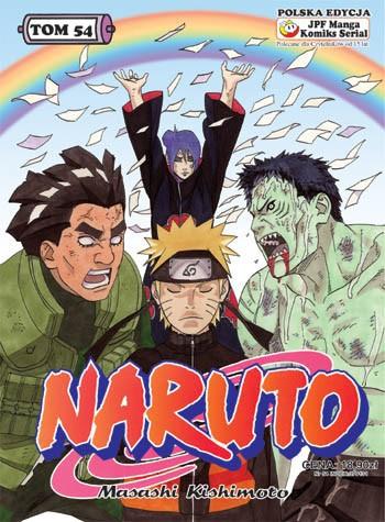 Okładka Naruto tom 54