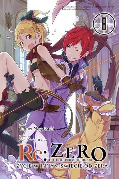 Okładka Light Novel'a - Re:Zero kara Hajimeru Isekai Seikatsu - tom 8