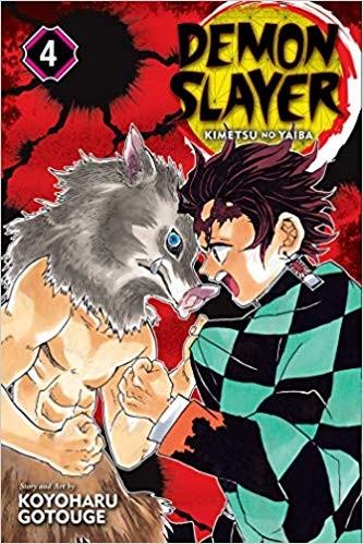 Okładka Demon Slayer (Eng.) - Tom 4