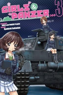 Okładka Girls und Panzer - tom 3