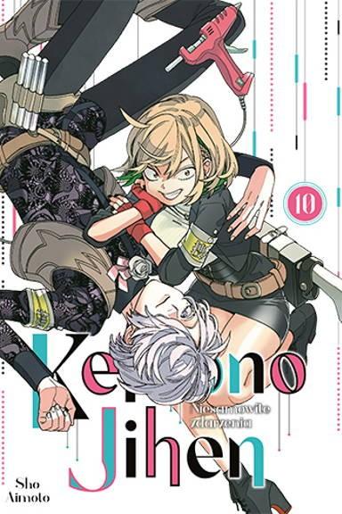 Okładka Kemono Jihen. Niesamowite Zdarzenia - Tom 10