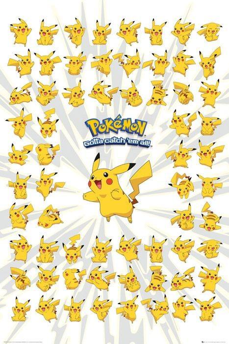 Duży plakat - Pokemon v5