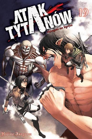Okładka Attack on Titan tom 19