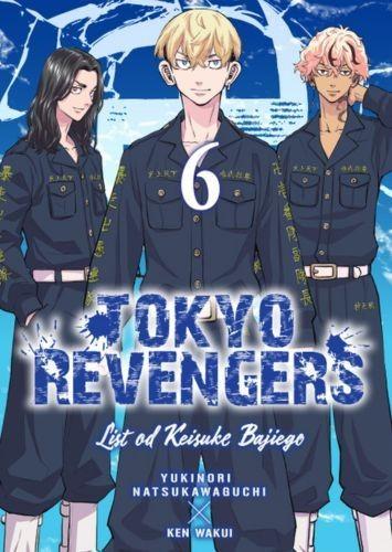 Okładka Tokyo Revengers - List od Keisuke Bajiego - tom 6