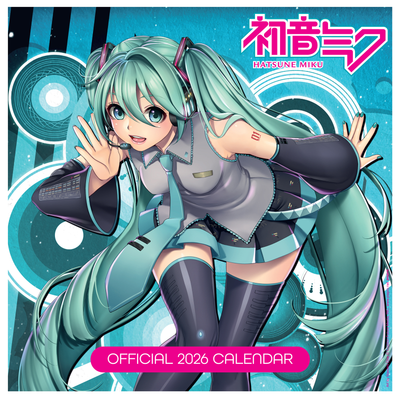 Kalendarz 2026 - Hatsune Miku