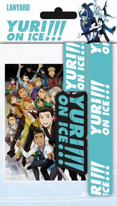 Zestaw Yuri on Ice: Smycz + brelok + identyfikator