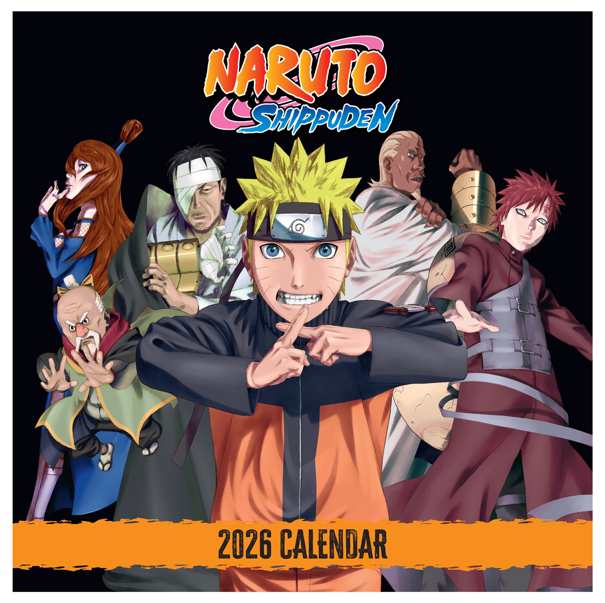 Kalendarz 2026 - Naruto Shippuden