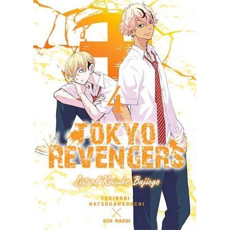 Okładka Tokyo Revengers - List od Keisuke Bajiego - tom 4
