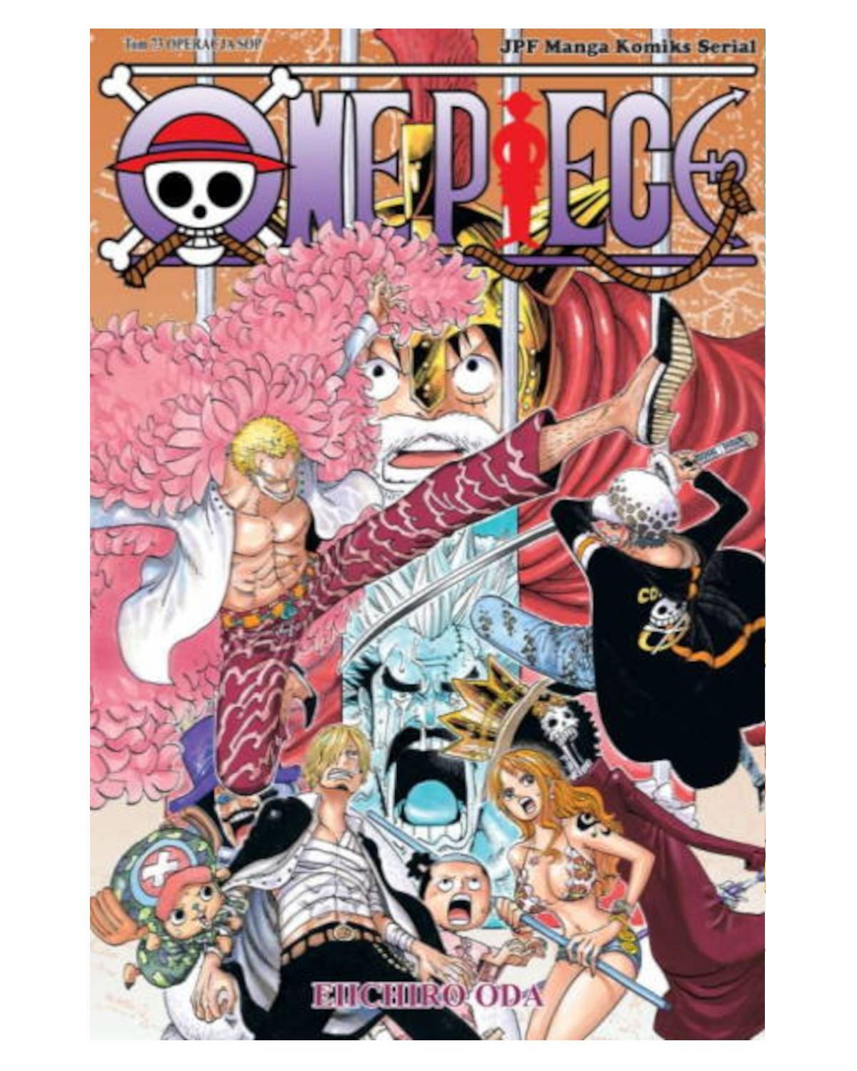 Okładka One Piece tom 73