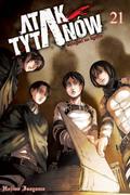 Okładka Attack on Titan tom 21