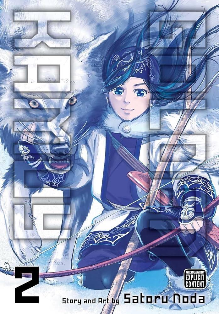 Okładka Golden Kamuy (eng.) - tom 2