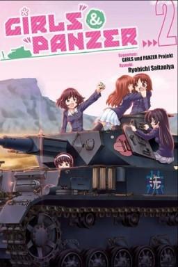 Okładka Girls und Panzer - tom 2